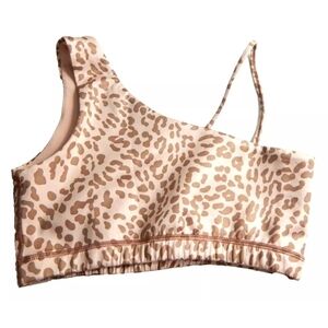 Tan + Lines Beachwood Leopard Sports Bra